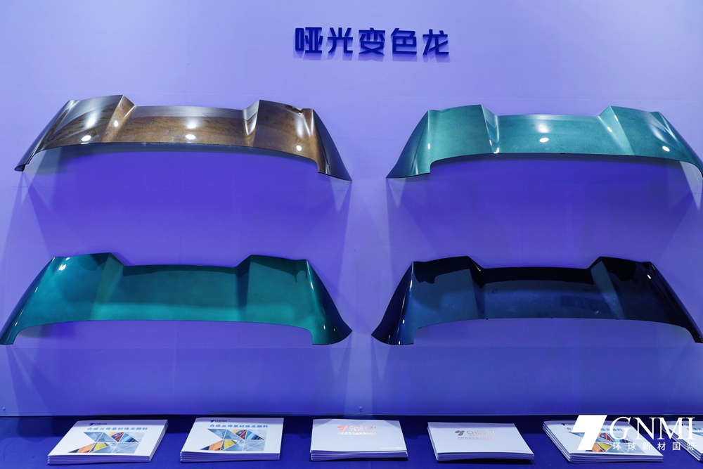 Iron-based matte chameleon pearlescent pigments: customized colors, customized trends.