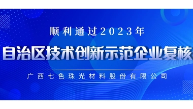 GLOBAL NEW MATERIAL INTERNATIONAL Successfully Passed the 2023 Autonomous Region Technology Innovation Demonstration Enterprise Review
