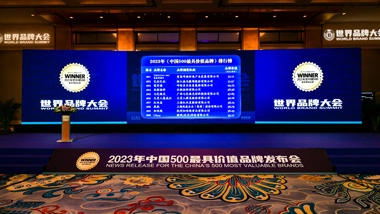 Global New Material International Won the List of China 500 Most Valuable Brands in 2023