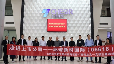 Investor Open Day Activity Series III China Merchants Securities Investors Enter Global New Material International (06616.HK)