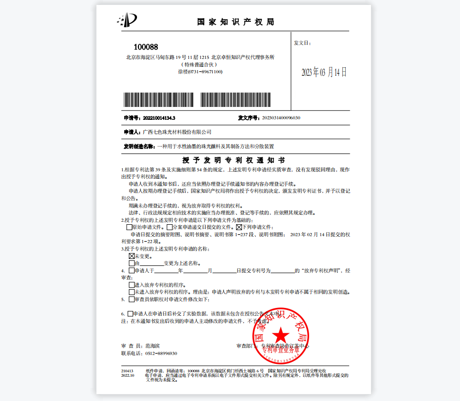 Global New Material International Obtains Another National Invention Patent