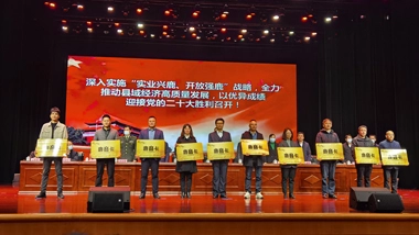 Global New Material International (CHESIR) was Rated as One of the Top Ten Companies that Won the “Luzhai County High Quality Development Award”​